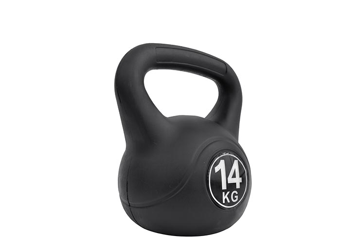 Kettlebell 14 KG, Coque Plastique