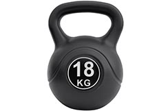 Kettlebell 18 KG, Coque Plastique