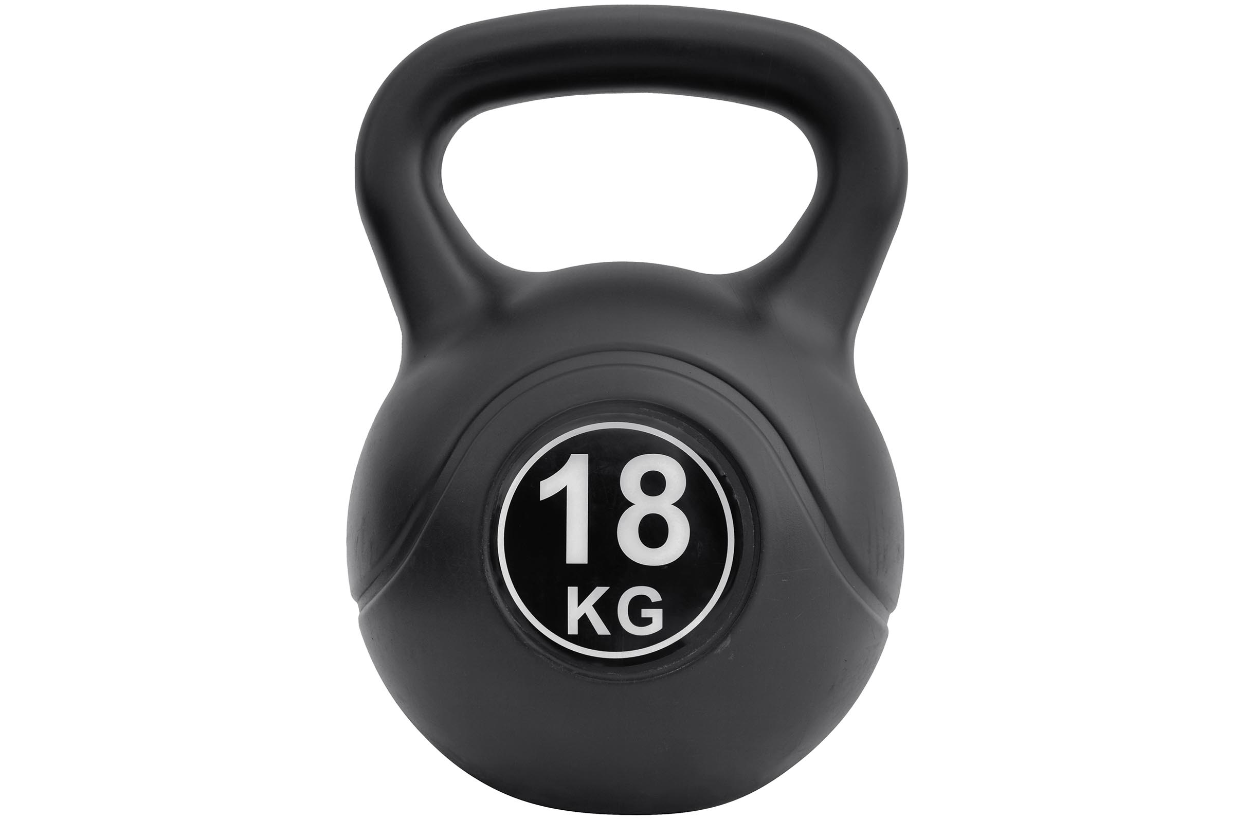 Analytisk hans Rusten Kettlebell 18 KG, Plastic Shell - DragonSports.eu