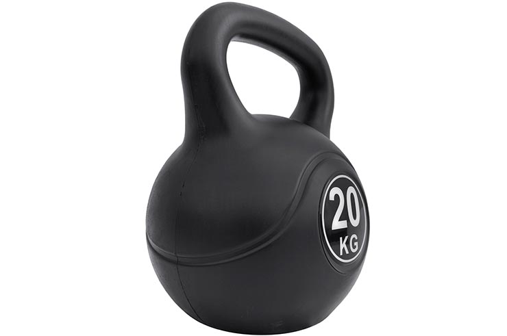 Kettlebell Acero 20 KG, Carcasa de plástico