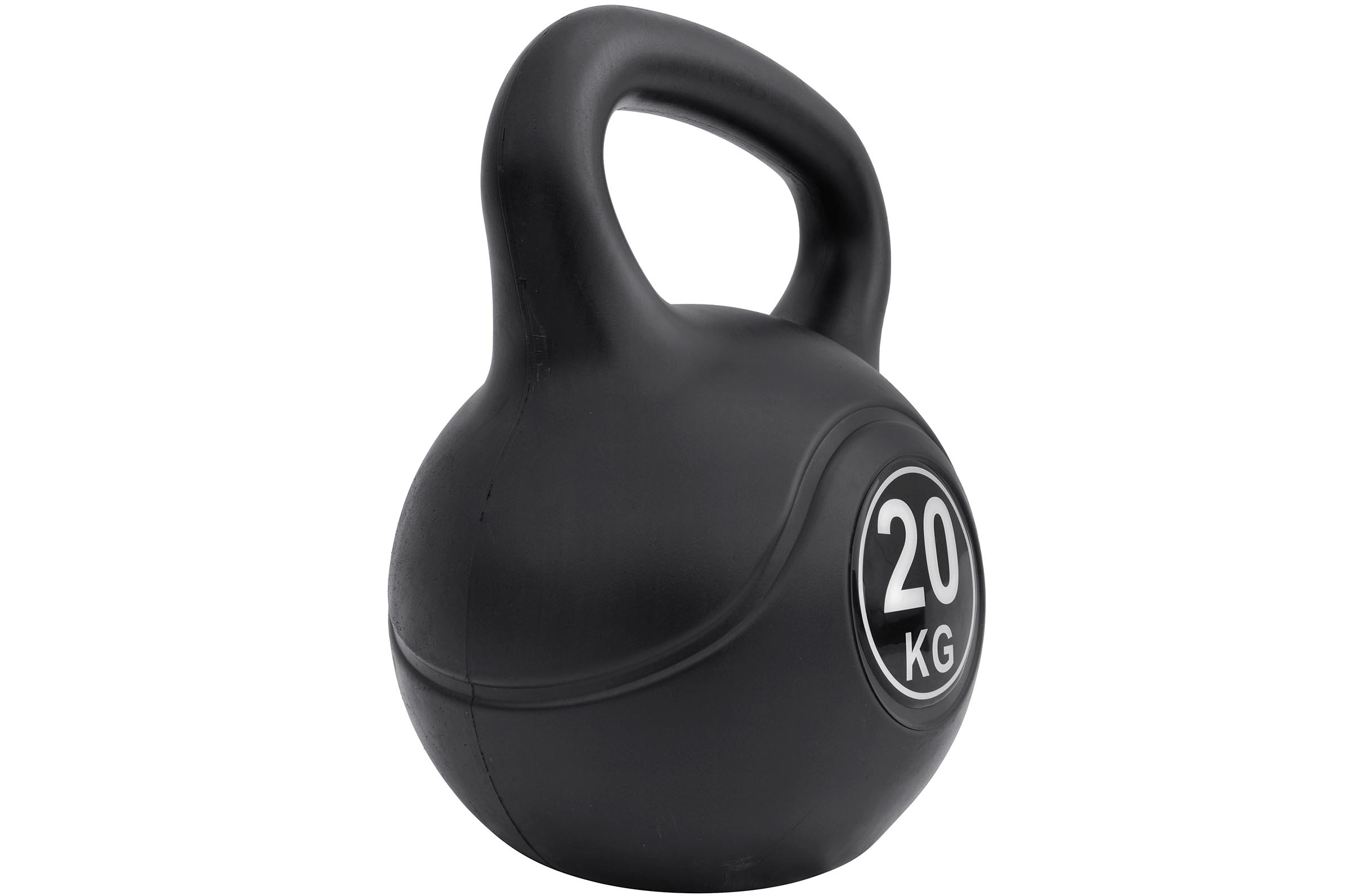 Kettlebell 20 KG, Coque Plastique 