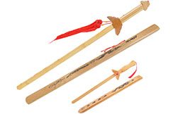 Épée avec fourreau, Initiation - Bois Naturel (Petit modèle)