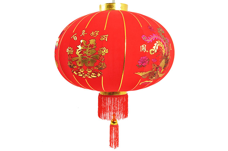 Lanterne Chinoise Ø65 cm - Dragon & Phoenix