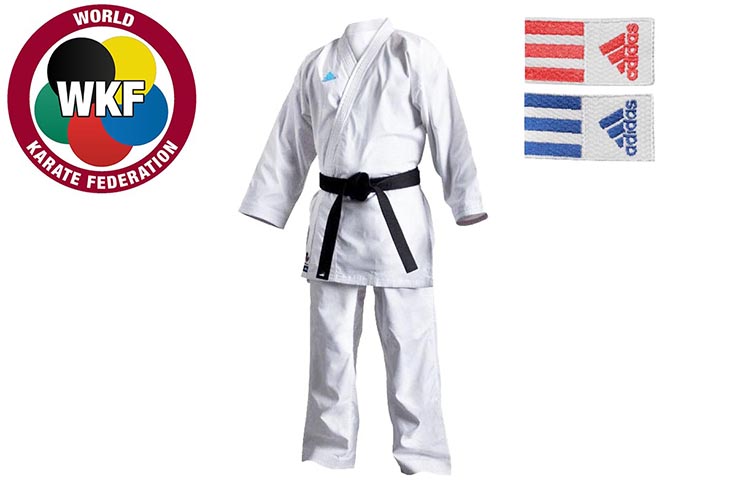 Kimono de Karaté WKF - Compétition K190SKSMU, Adidas