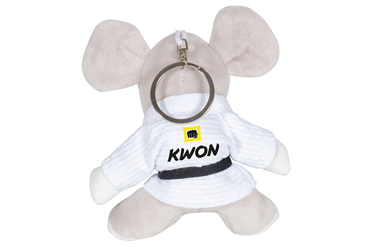 Keychain, Stuffed animal wearing Kimono