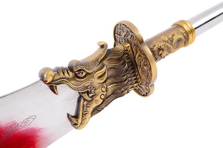 Alabarda Desmontável Guan Dao, Xin Guan Yue Bronze - Rígida