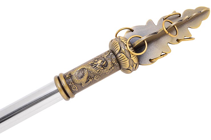 Alabarda Amovível Guan Dao, Xin Guan Yue Bronze - Rígido