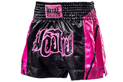Muay Thai boxing shorts, Woman - TC62FU, Metal Boxe