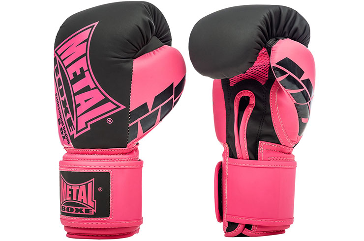 Boxing gloves competition, Lady - MB777FU, Metal Boxe