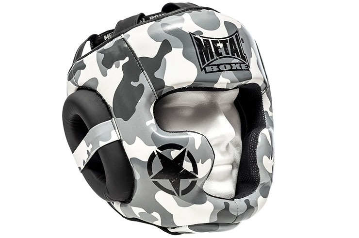 Casque intégral - MB229AR, Metal Boxe