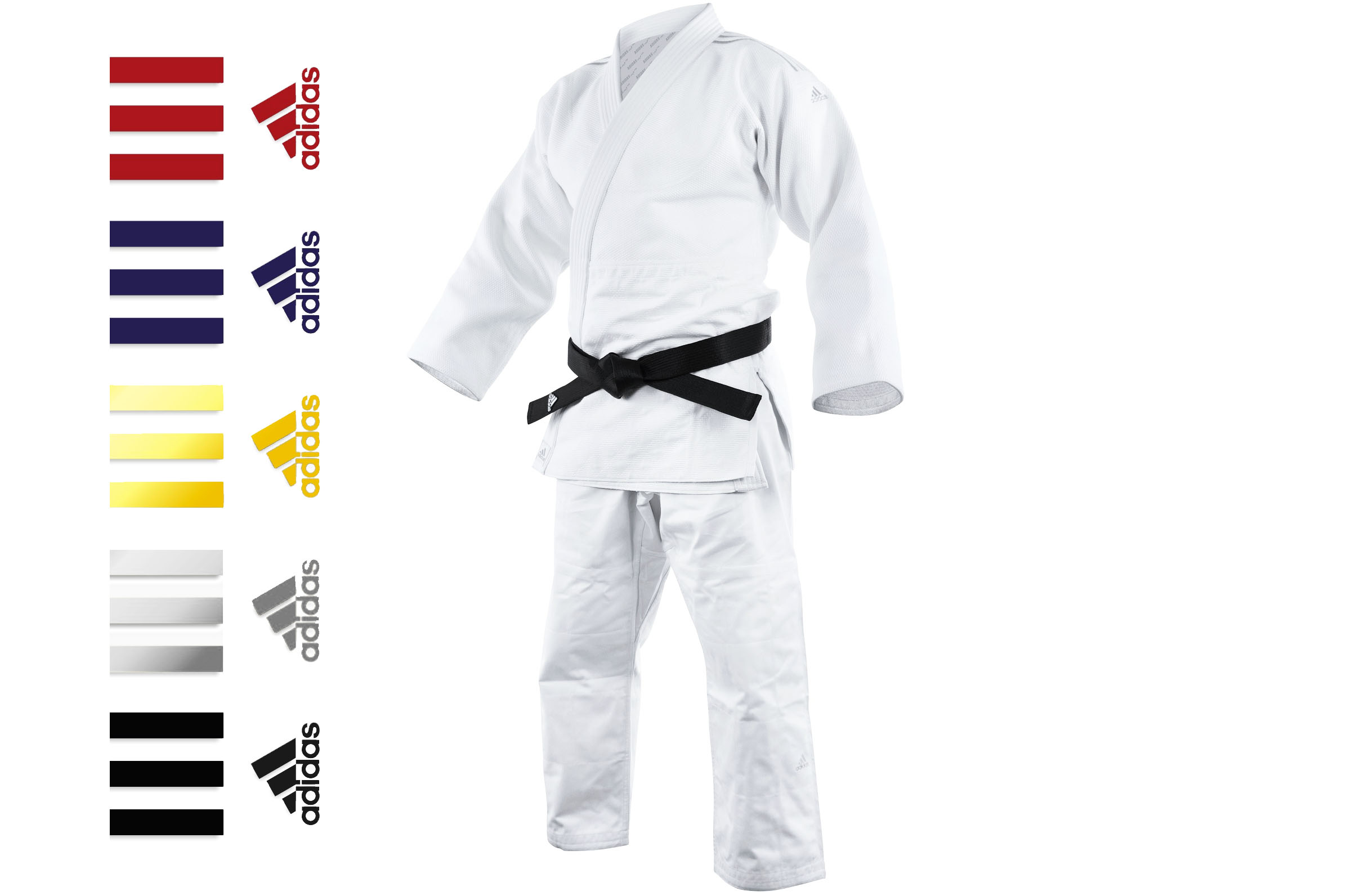 Judo Kimono, Millenium Stripes - J990_ST_P, Adidas - DragonSports.eu