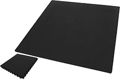 Puzzle Gym Mats, Home Gym - Black (120 x 120 cm)