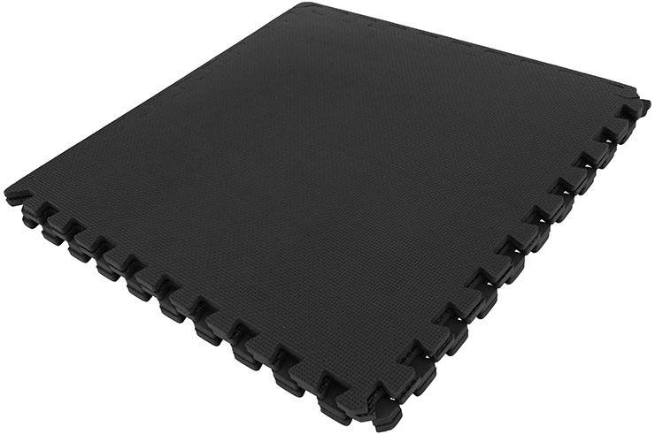 Puzzle Gym Mats, Home Gym - Black (120 x 120 cm)