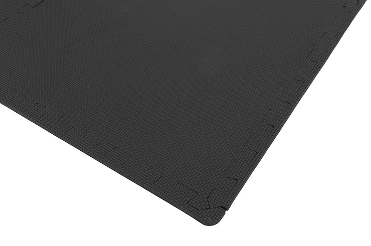 Puzzle Gym Mats, Home Gym - Black (120 x 120 cm)