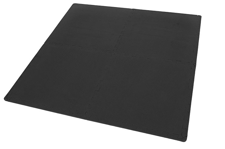 Tapis de sol Puzzle, Gym à domicile - Noir (120 x 120 cm)