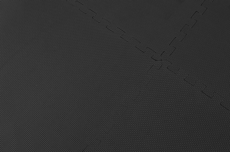 Tapis de sol Puzzle, Gym à domicile - Noir (120 x 120 cm)
