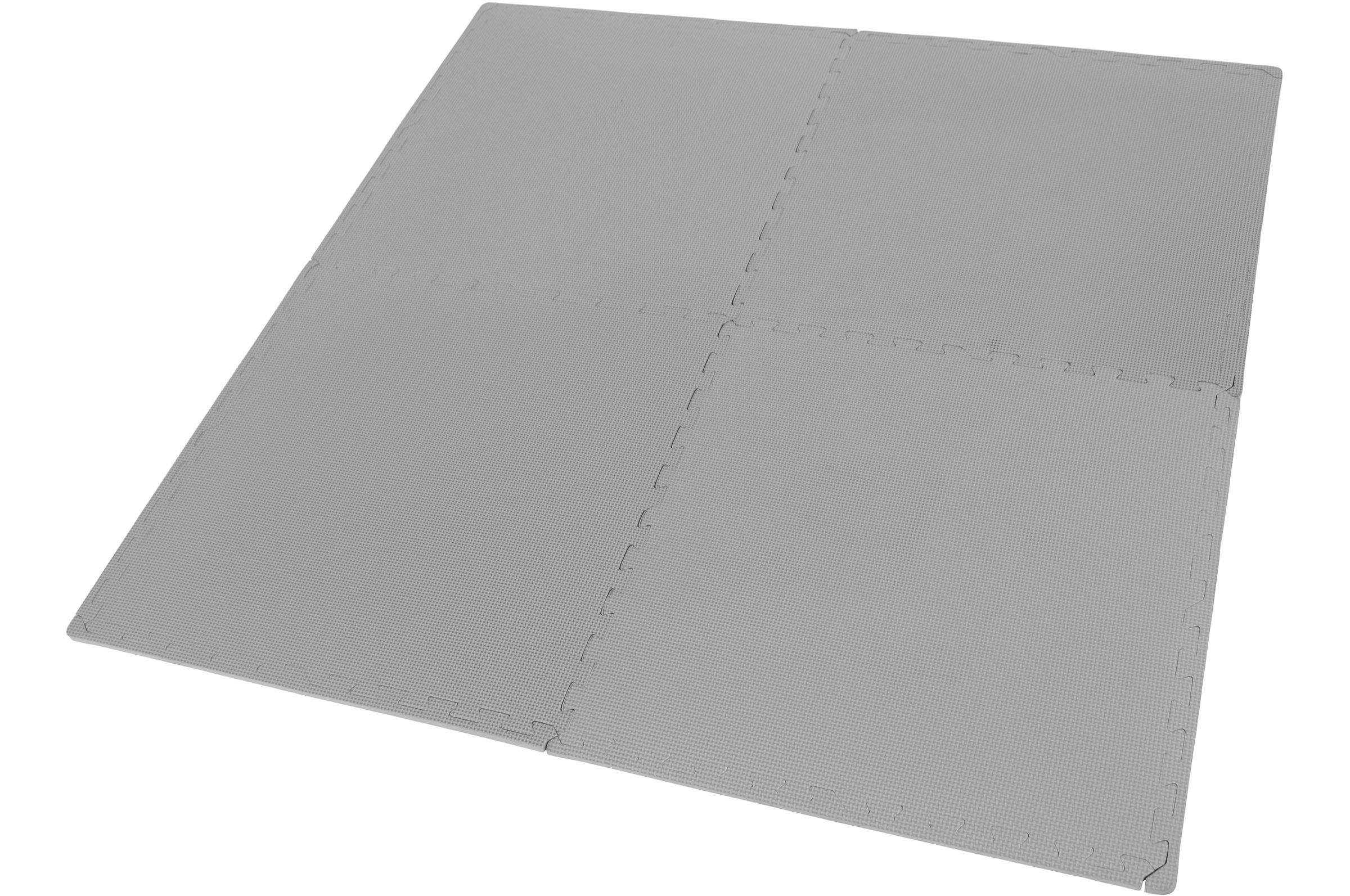 Tapis de sol Puzzle, Gym à domicile - Gris (120 x 120 cm