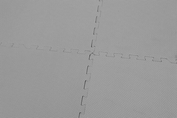 Tapis de sol Puzzle, Gym à domicile - Gris (120 x 120 cm)