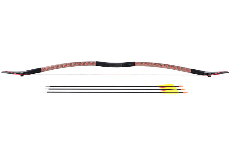 Traditional Chinese Bow, Leather Covering (Middle Range)