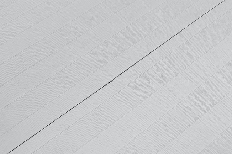 Tatami não enrolável 2,5 cm, cinzento, padrão de palha de arroz (trabalho de chão)