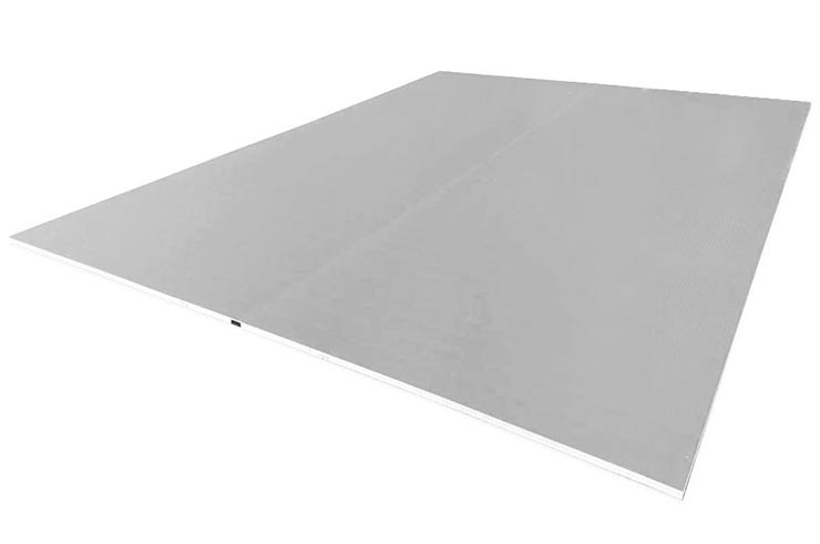Tatami não enrolável 2,5 cm, cinzento, padrão de palha de arroz (trabalho de chão)