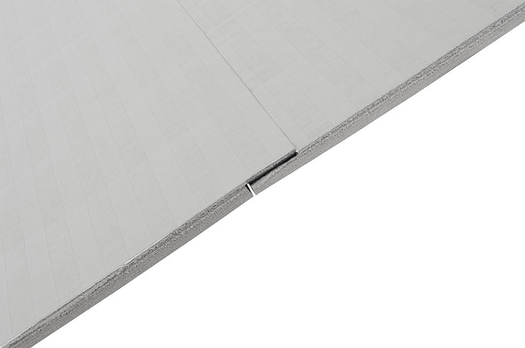 Tatami não enrolável 2,5 cm, cinzento, padrão de palha de arroz (trabalho de chão)