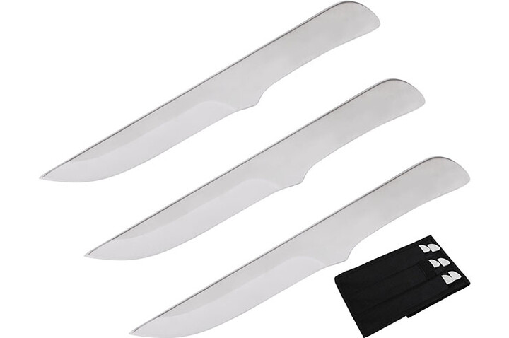Throwing knife, Strainless Steel - Set of 3 (19 cm)