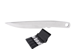 Faca de lançamento, em Aço Aço inoxidável - lote de 12 (18 cm)