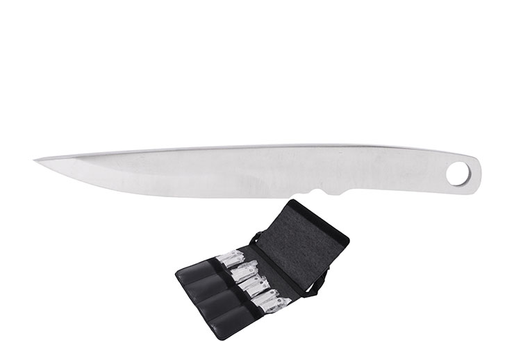 Cuchillo de lanzamiento, Acero Inoxidable - Set de 12 (18 cm)