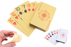 Set of 55 Playing Cards for Playing & Throwing Practice