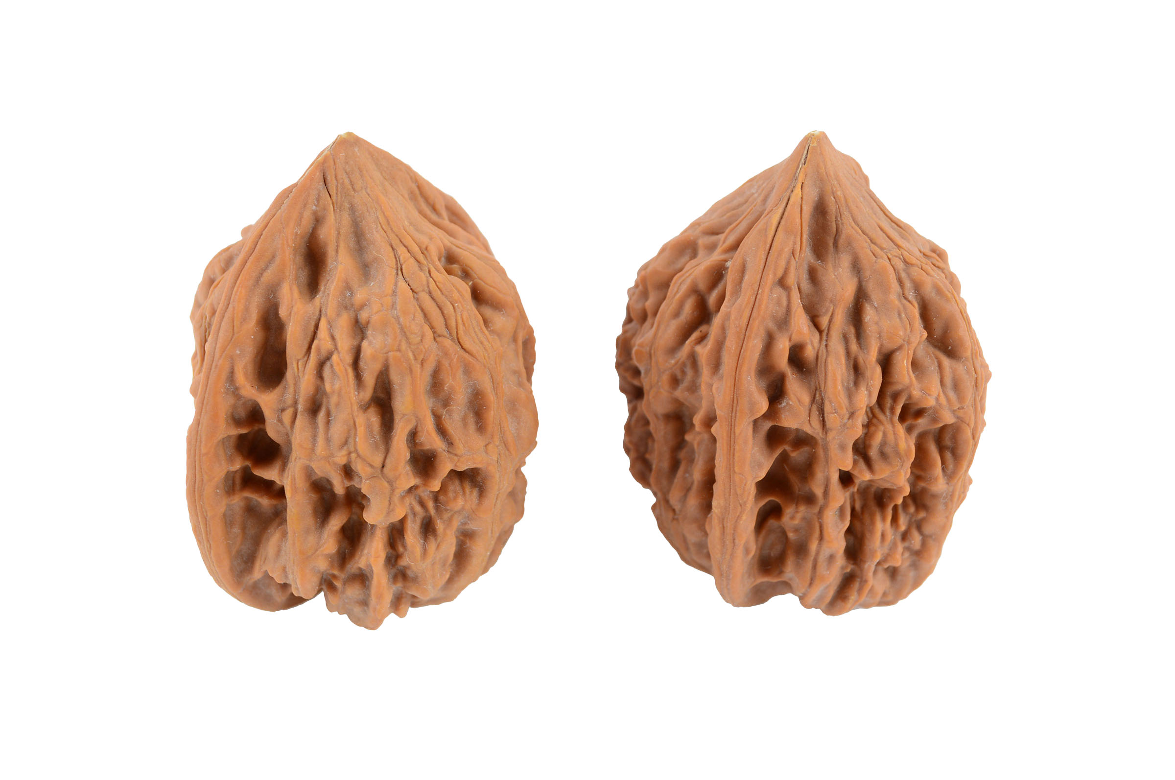 Pair of Qi Gong balls - Walnut