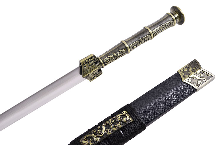 Espada Han YinNeng - Pega Bronze, Rígido