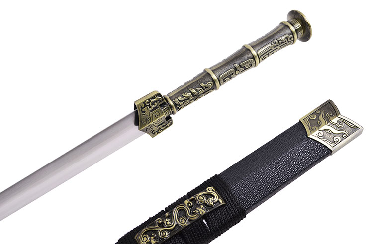 Han sword YinNeng - Bronze handle, Rigid