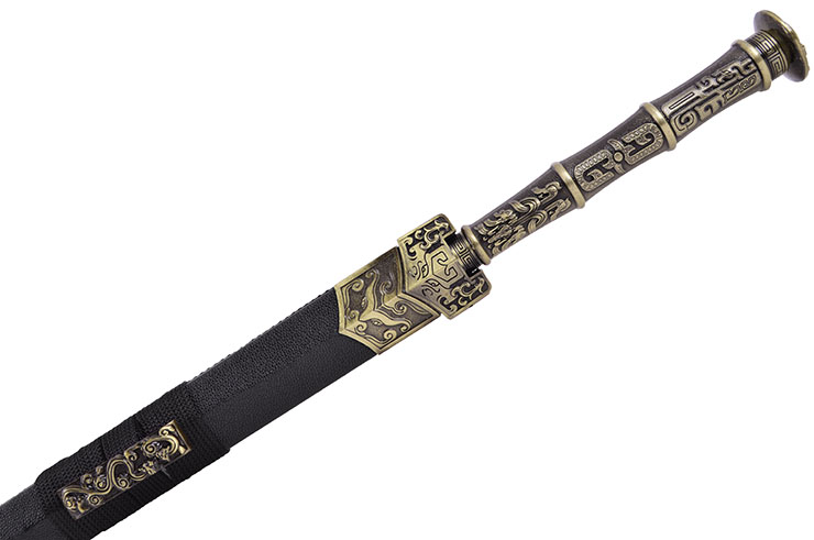Han sword ChuanQi - Blade with notches, Rigid