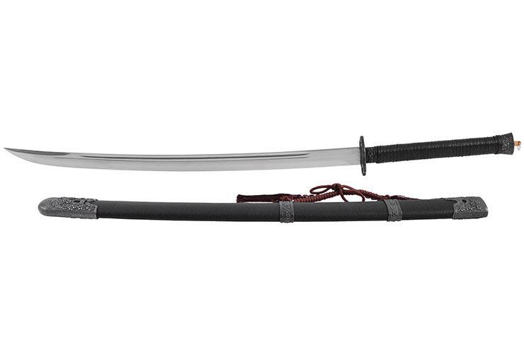 Qing Dynasty Broadsword - HeiLong, Rigid sharpened