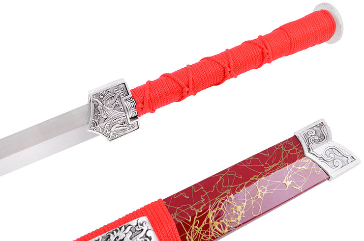 Han sword Phoenix - Red, Rigid