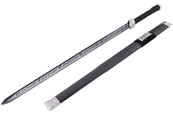 Espada Han Fénix - Preto & Branco, Rígido