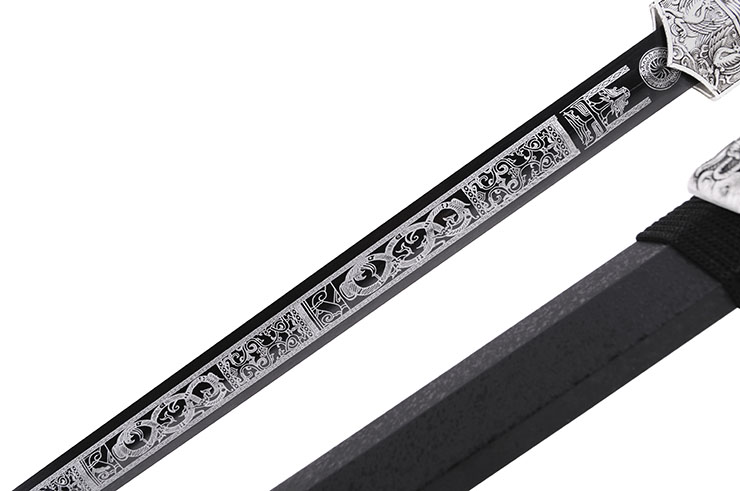 Han sword Phoenix - Black & White, Rigid