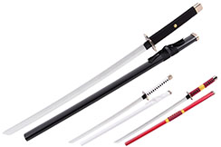 Katana with lacquered scabbard - Bamboo, Initiation