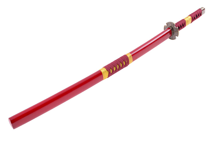 Katana Com Manga Lacado, Iniciação - Bambu
