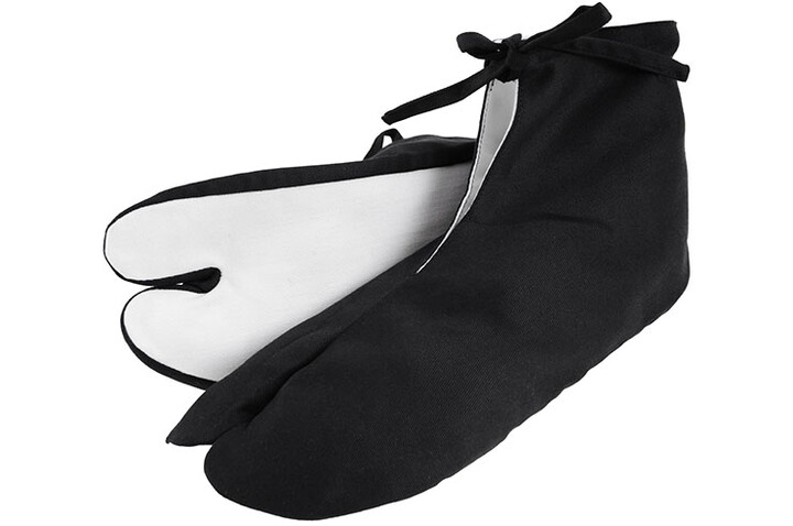 Sapatos de Ninja Tabi, Interior