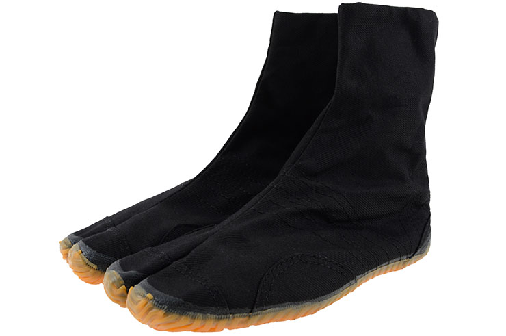 Sapatos de Ninja Tabi - Exterior, Solas em Borracha