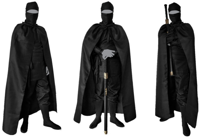 Vestido Ninja Com Cabo