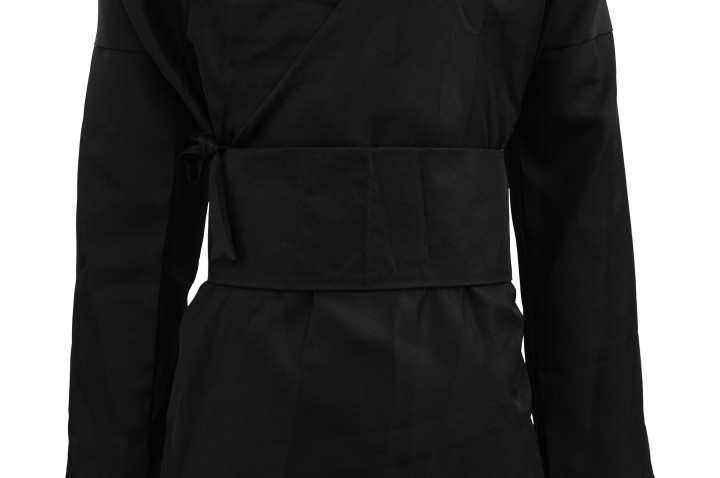 Traje ninja con capa