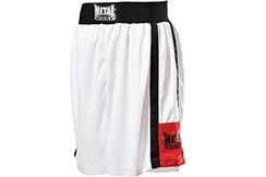 Short boxe anglaise Metal Boxe Pro Line - blanc/doré - S