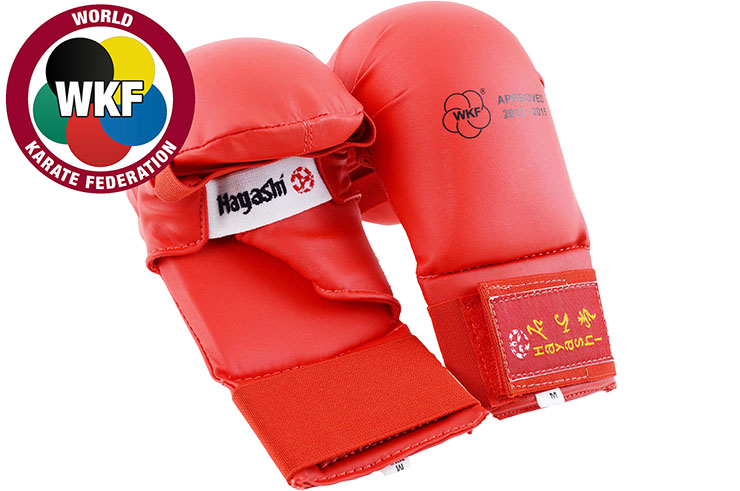 Karate mitts WKF, With thumb - Hayashi