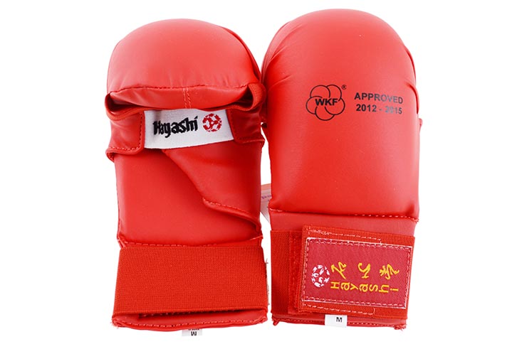 Karate mitts WKF, With thumb - Hayashi