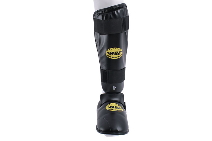 Step & Shinguards WBE - Black, Noris