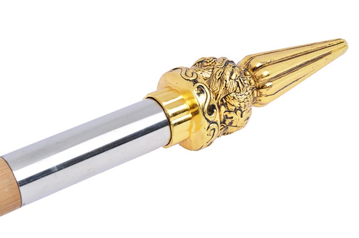 Halberd HaoYue Dragon, dismantable - Golden/wood, Stainless Steel