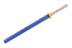Duanbing Straightsword (Foam sword) - Blue, Wooden Handle
